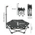 Centra 42 inch Foldable Fitness Trampoline Exercise-2006733410978107394