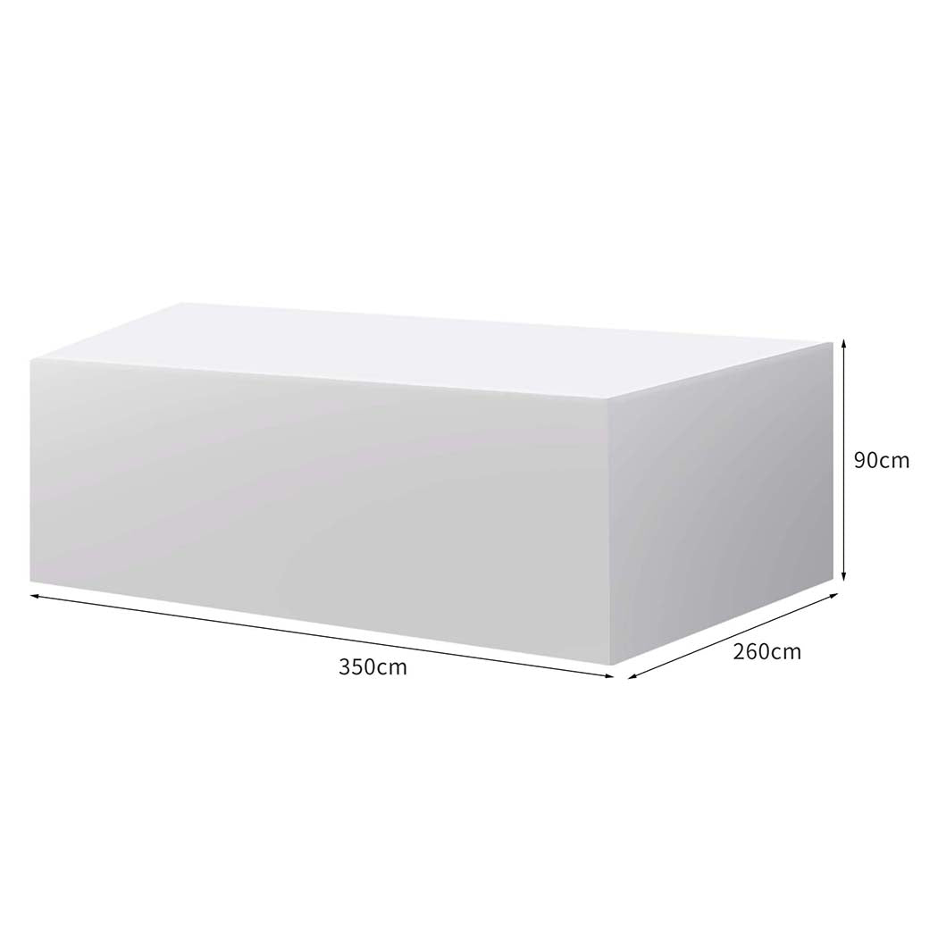 Marlow Outdoor Furniture Cover Waterproof Silver 15cm