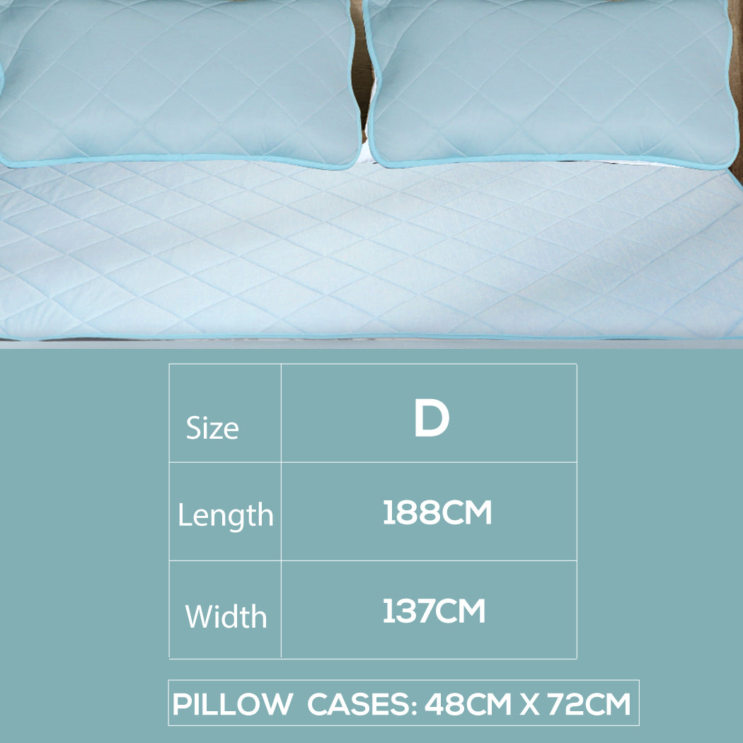 Dreamz Mattress Protector Cool Topper Double-1864184428260102146