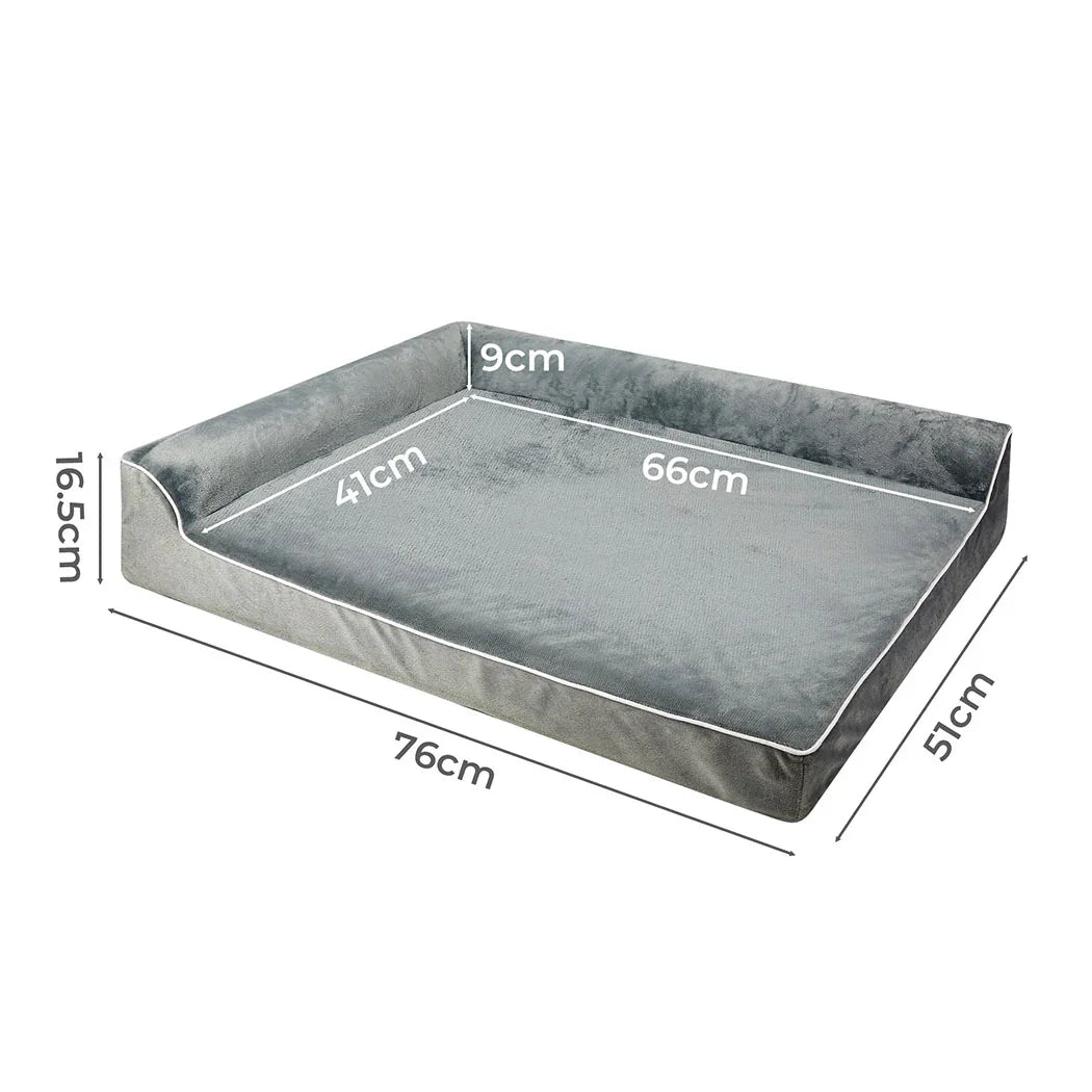 Pawz Orthopedic Dog Bed M Grey-2018816757569032194