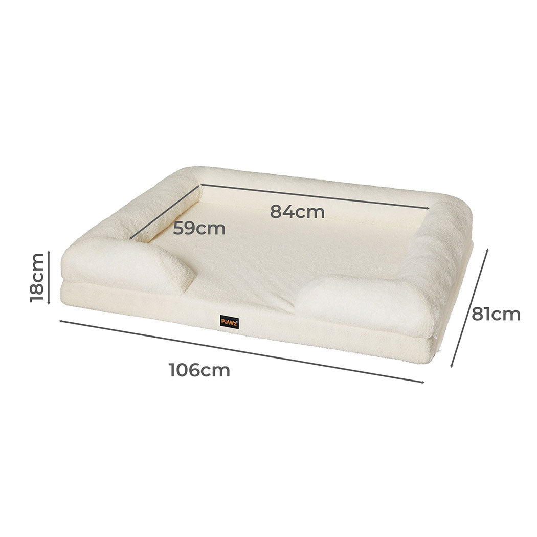 PaWz Memory Foam Pet Sofa Bed-1886651028577849346