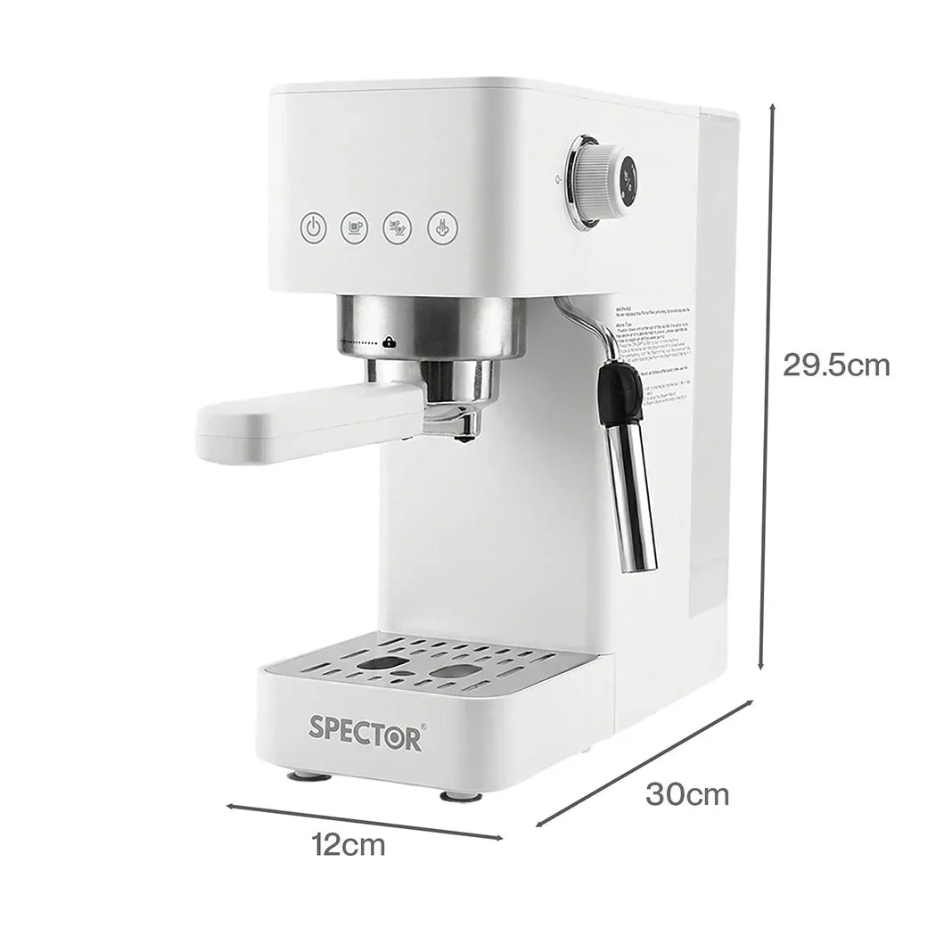 Spector Espresso Coffee Machine Maker 20 Bar Milk Frother Cappuccino Latte Cafe-2050056761569841154