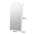 Yezi Floor Mirror Full Length Mirrors 1.8M White-1910112986803081218