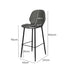 Levede 2x Bar Stool Barstools Counter Grey-1864183287451357186