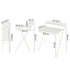 Levede Foldable Computer Desk Office Study Desk White-2050056912053080066
