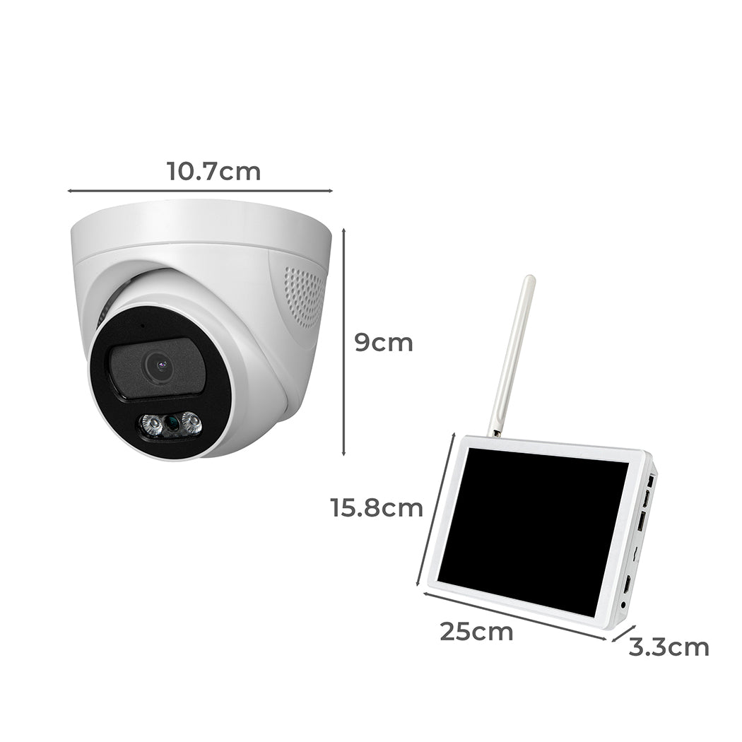 Wireless Security Camera System Set Round-1864184343350611970