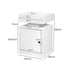 Levede Bedside Table USB Charger Outlet RGB White