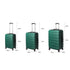 Slimbridge 3PC Luggage sets Suitcase Green-2006733066688663554