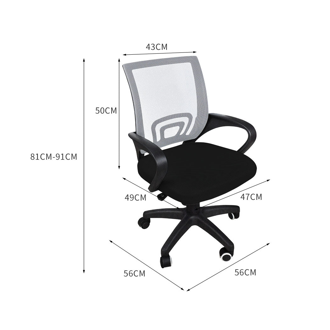 Levede Office Chair Gaming Computer Grey-1864183519132127234