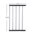 Levede Baby Safety Gate Adjustable Pet Black 45cm Extension-1864183162020696066