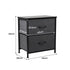 Levede Storage Cabinet Chest of 2 Drawers Dark Grey-1864183277011734530