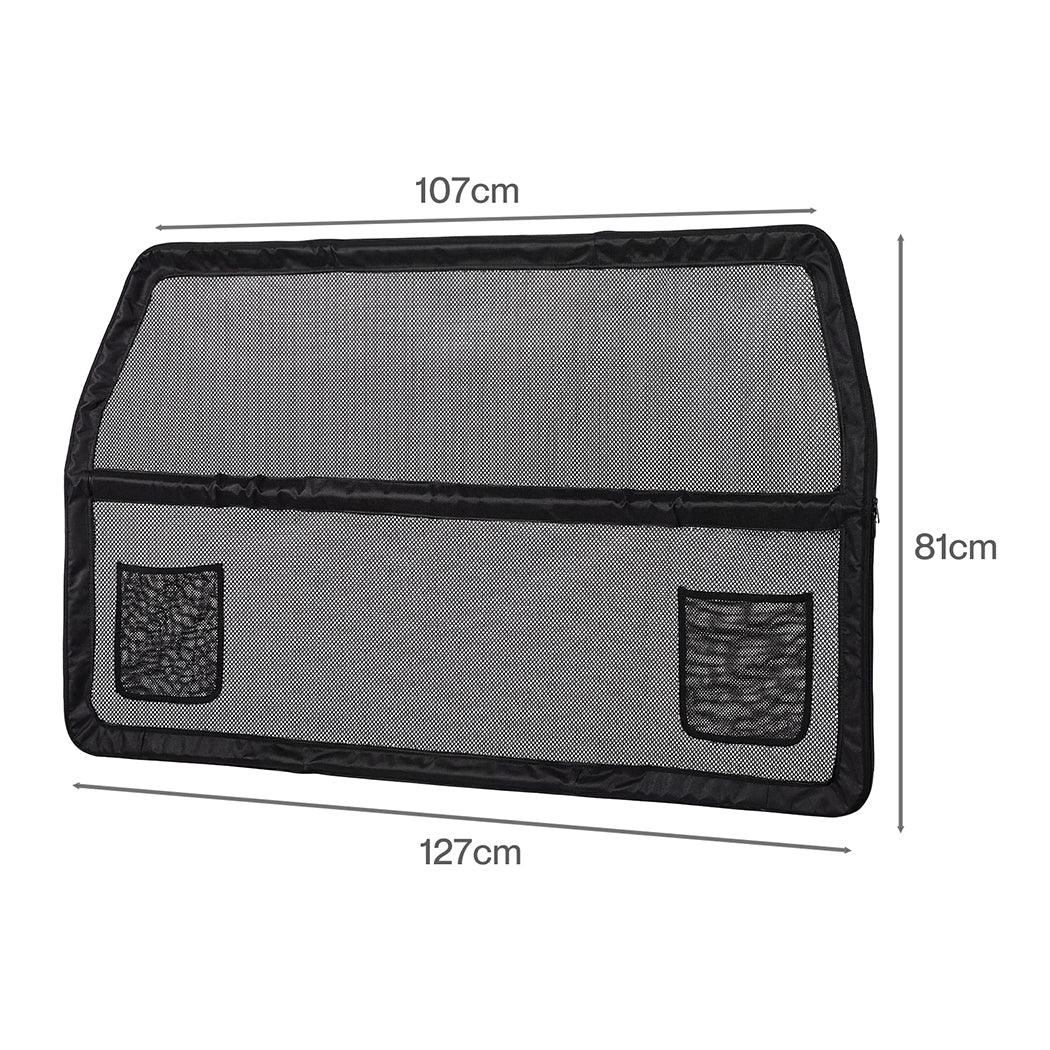 Pawz Dog Car Barrier Guard Back Seat Safety Protector Mesh Net Pet Small Divider-2050056784806285314