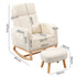 Levede Rocking Chair Ottoman Footrest With Side Pocket-2006732687271923714