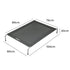 PaWz Elevated Trampoline Pet Bed Dog L Grey Large-1886651030419148802