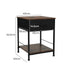Levede Bedside Tables End Table Storage-1864183284502761474