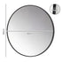 Yezi 60cm Wall Vanity Mirror Round Decorative Bathroom HD Glass Anti-explosion-2050059008861147138
