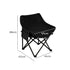 Levede Folding Camping Moon Chair Lightweight Black-1864184458459090946