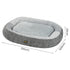 Pawz Pet Bed Washable Plush Orthopedic Soft Non Slip-2029387296020762626
