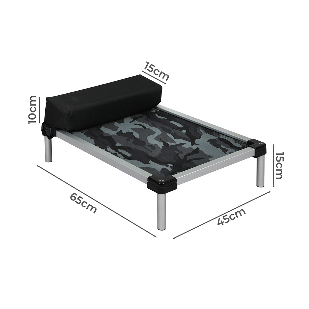 PaWz Pet Trampoline Aluminium Frame M Camoflauge Medium-1864184558631653378