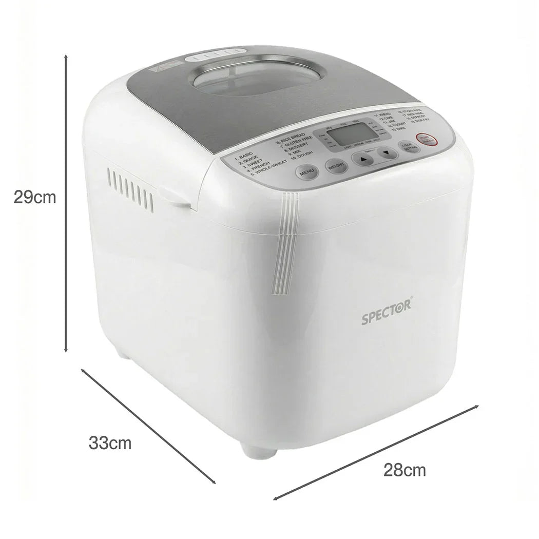 Spector Automatic Bread Maker Machine Oven Non Stick Bakehouse Kneading Mixing-2050056759778873346