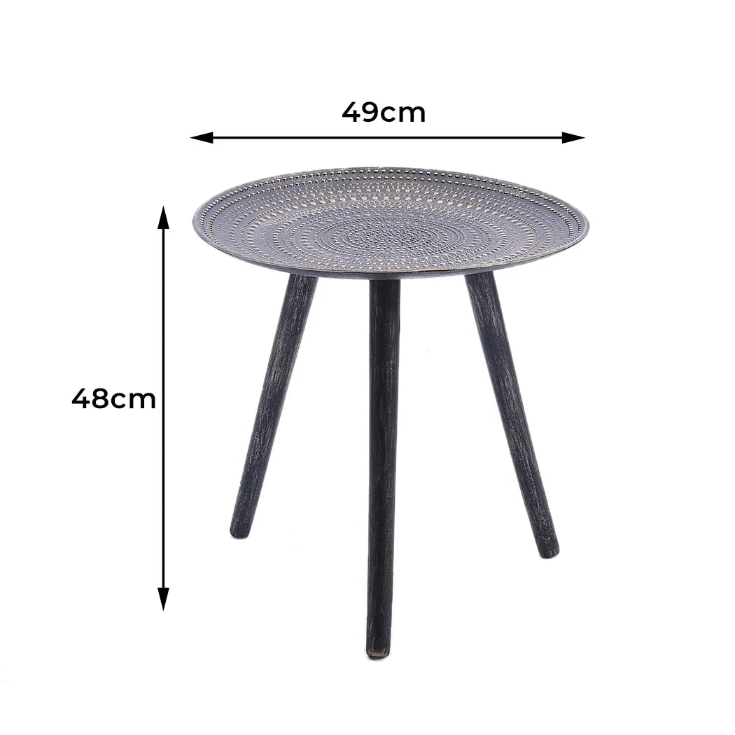 Levede Side Table Coffee Bedside End Bronze-2018816767928963074