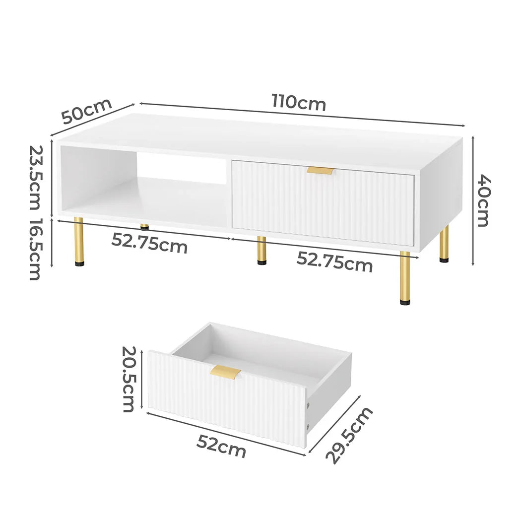 Levede 110cm Coffee Table-2018816886178975746