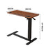 Levede Mobile Standing Desk Foldable Brown Fold-1864183343323680770