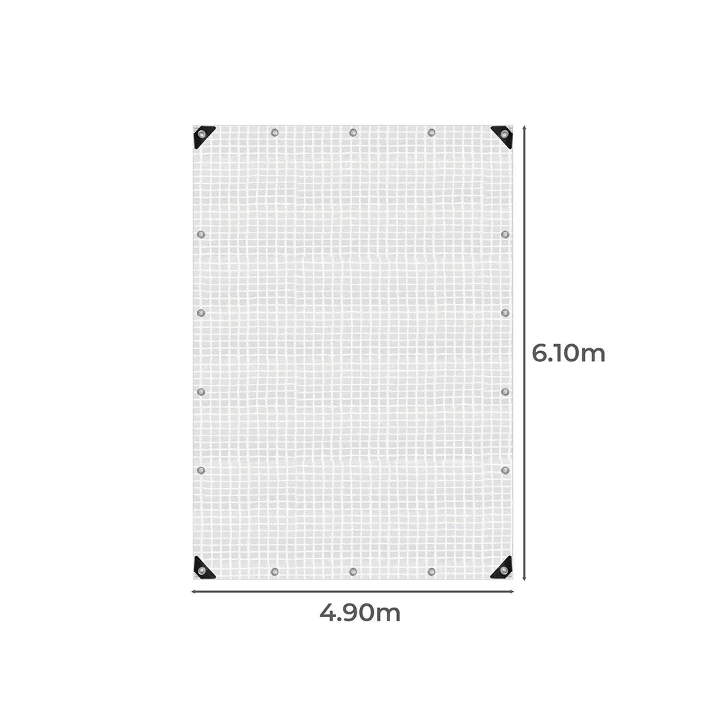 Manan Tarp Tarpaulin 200GSM Camping 4.9mx6.1m-2018816785121415170
