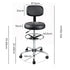 Levede Swivel Office Chair Ergonomic Stool Height Adjustable Footrest Backrest-2050056760940695554