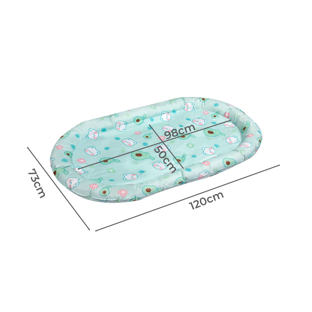 Pawz Pet Cooling Mat L Green-1894516778172813314