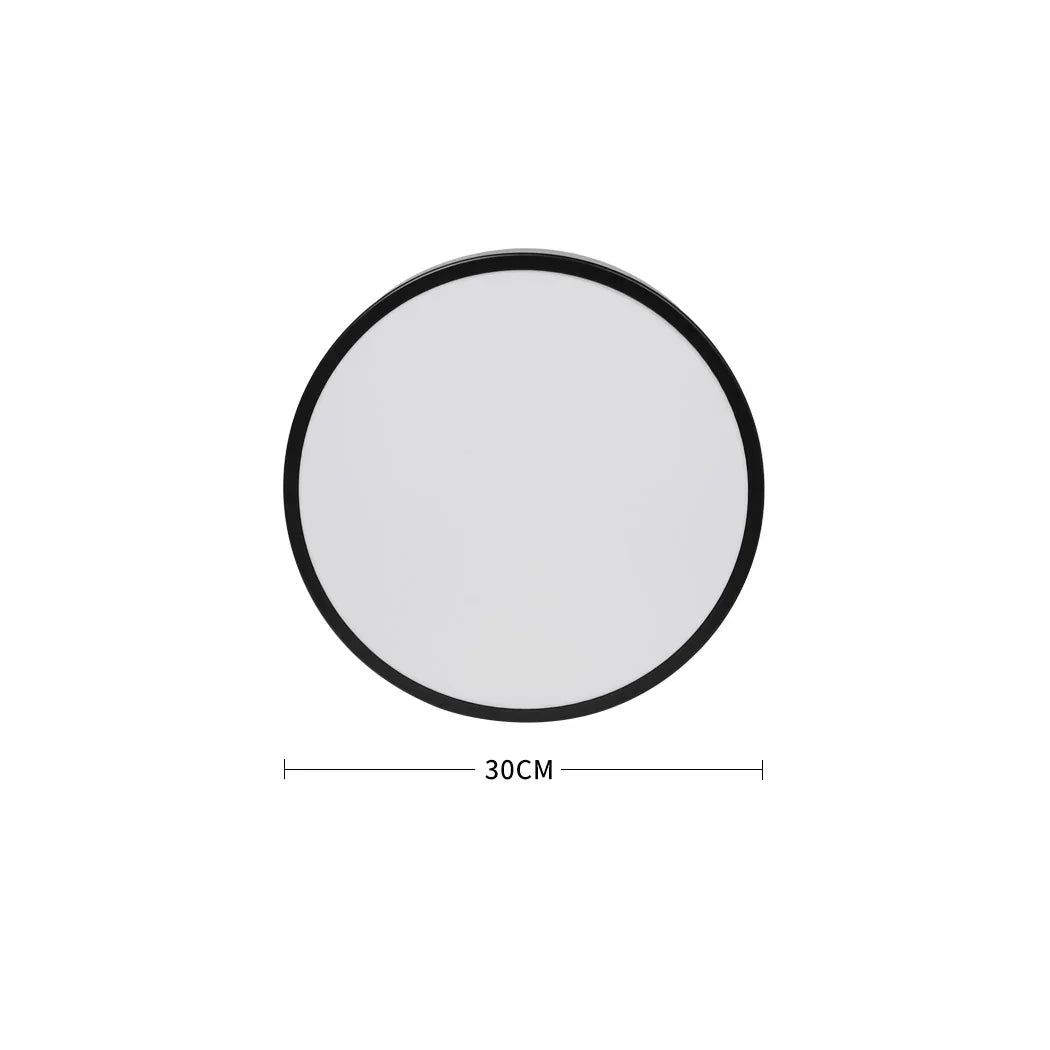 EMITTO 3-Colour Ultra-Thin 5CM LED Ceiling 36W Black-2029387270238375938