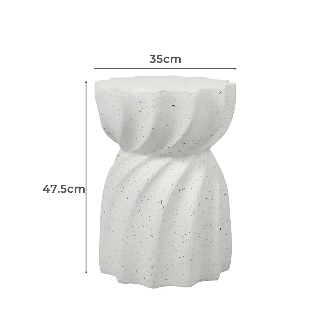 Levede Side Table End Terrazzo Hourglass-2018816894940876802