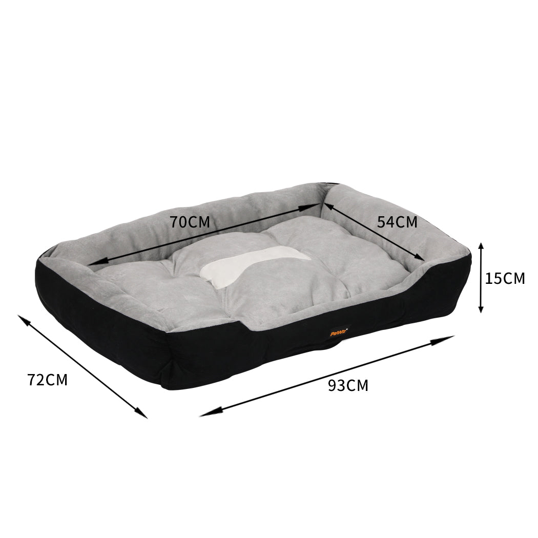 PaWz Pet Bed Dog Beds Bedding Mattress XL Black X-Large-2029387276395614210