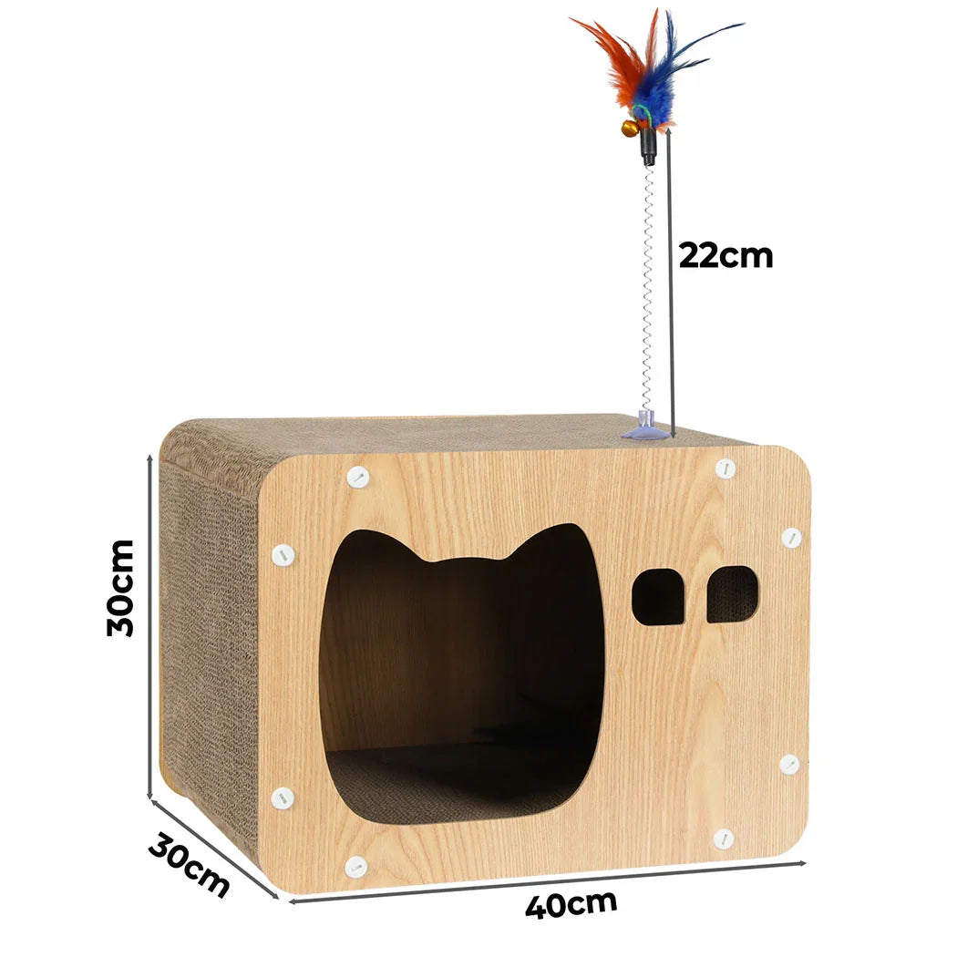 Pawz Cat Scratcher Board Scratching Cardboard-2006732789969457154