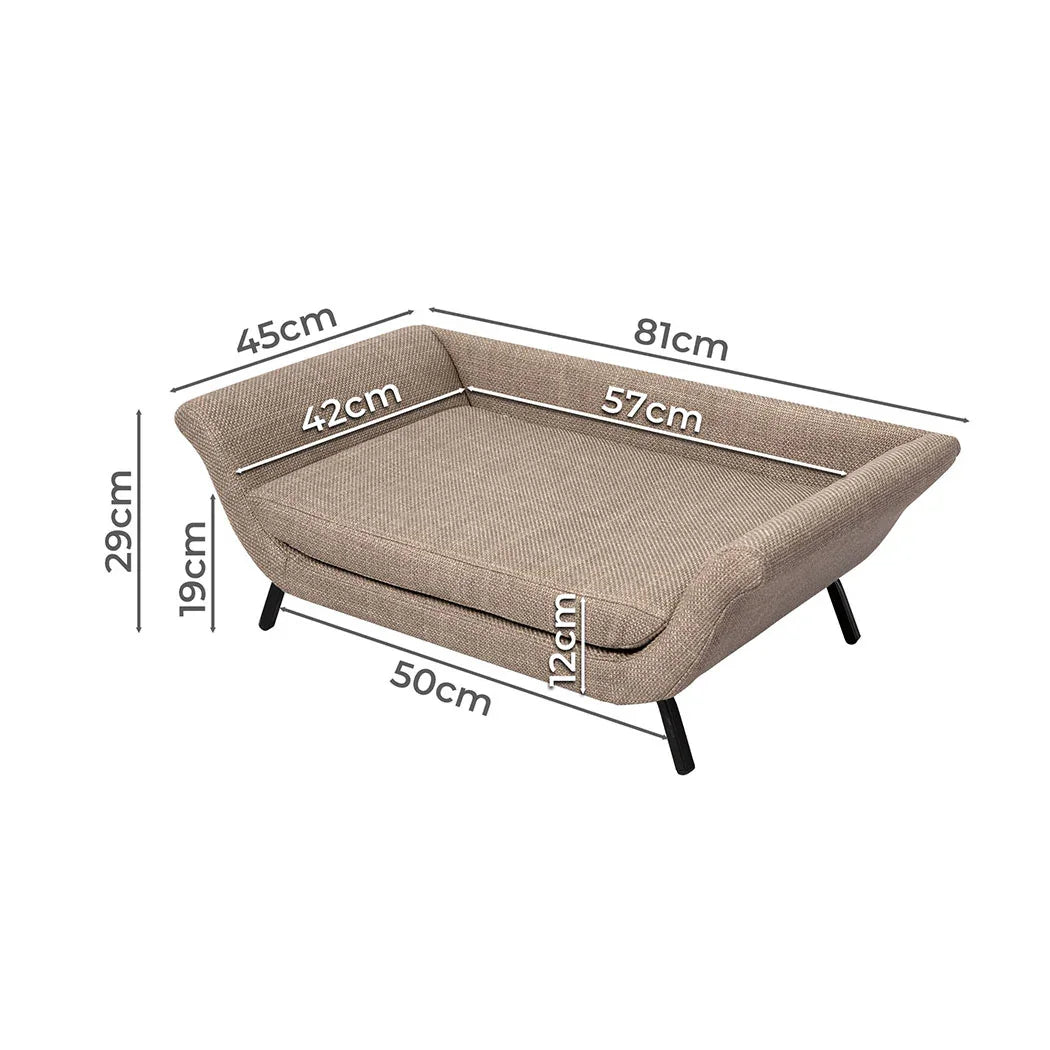 PaWz Pet Sofa Bed Raised Elevated Soft-2006732999772737538