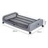 Levede 2x Under Bed Storage Containers for Shoe and Apparel Clear-Lidded Rolling-2072893559022948354