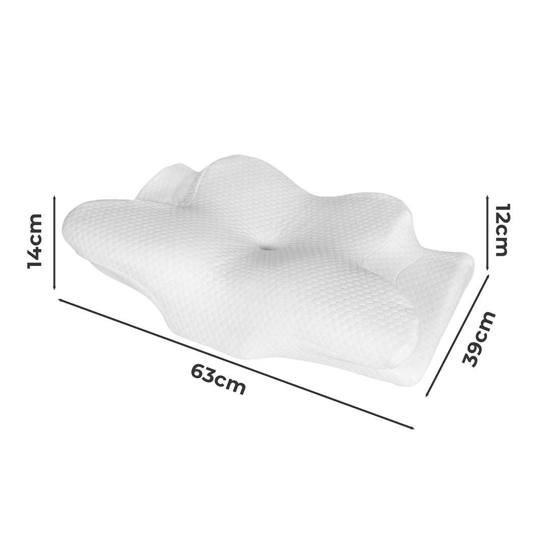 Dreamz Cervical Pillow Ergonomic Cooling Neck Support Pillow Neck Pain Relief-2061251866926387202