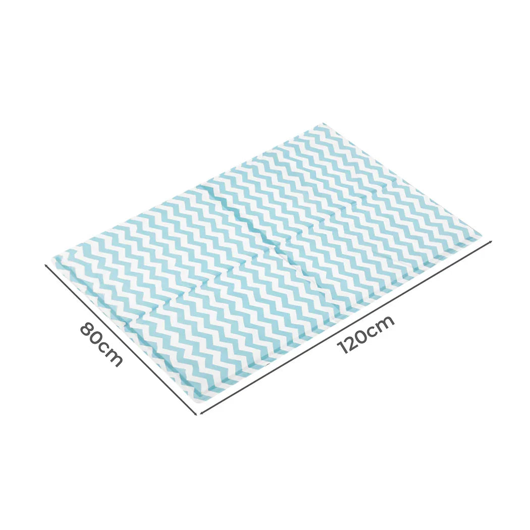 Pawz Pet Cooling Mat XL Blue-2006732884844613634