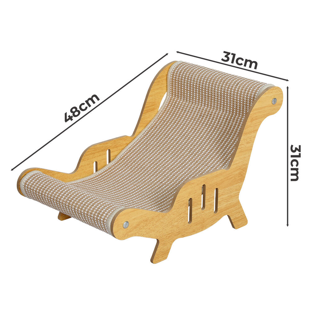 Pawz Cat Scratcher Bed Lounge Chair Scratching Pad-2065254674474340354