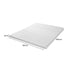 Dreamz Latex Mattress Topper Single-1910112895463723010