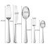 TOQUE Cutlery Set Stainless Steel 30PCS Silver-2018816666225479682
