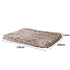 PaWz Dog Mat Pet Calming Bed Memory XL Coffee X-Large-1864184530605314050
