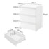 Levede Bedside Table Side Table 3 Drawers Storage Nightstand Bedroom Cabinet-2050056781023023106