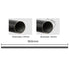 Marlow Steel Curtain Rod Quiet Rail Black-2029387285493059586