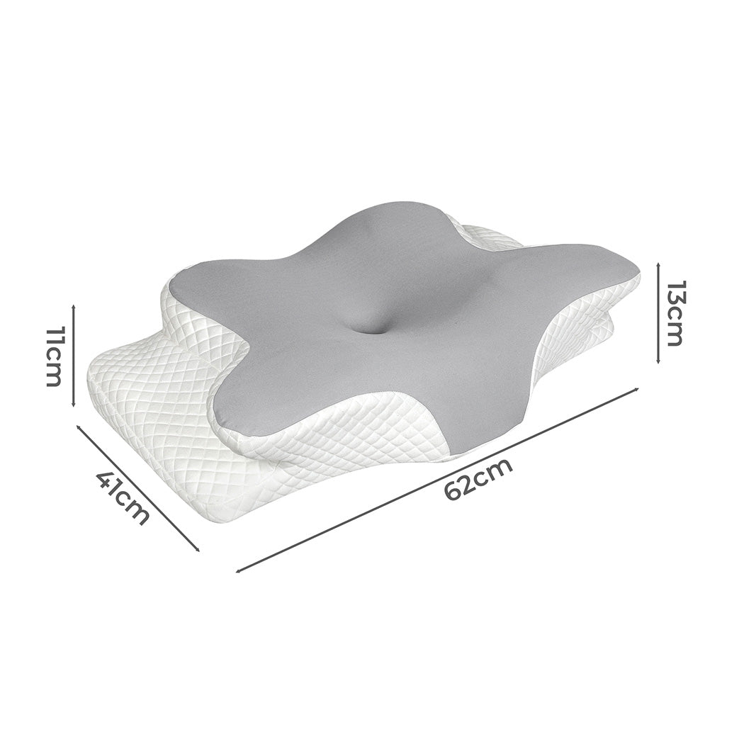 Dreamz Memory Foam Pillow Shoulder Neck Support-2025742031372029954