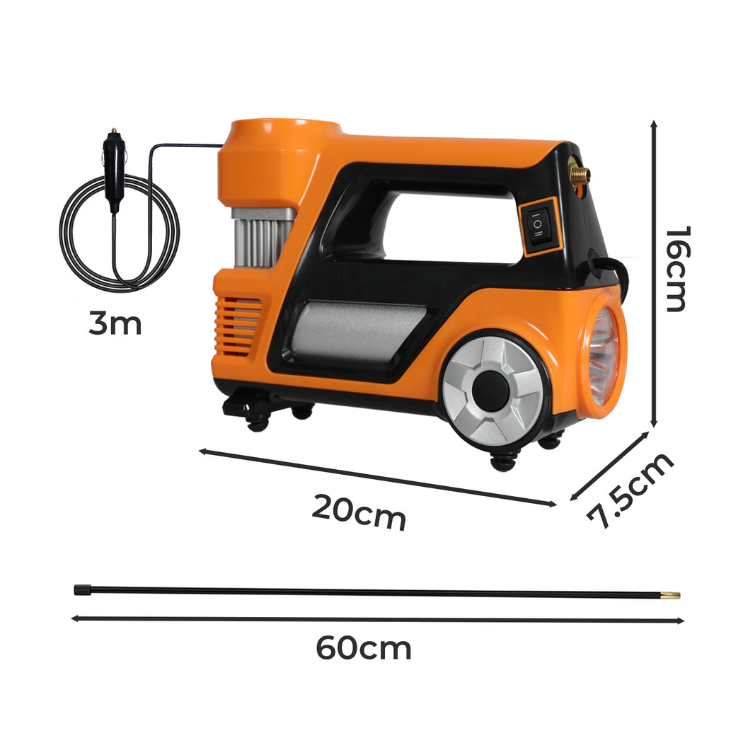 Manan 150PSI 12V Car Tyre Inflator Digital Air Pump LED-2006733387800383490