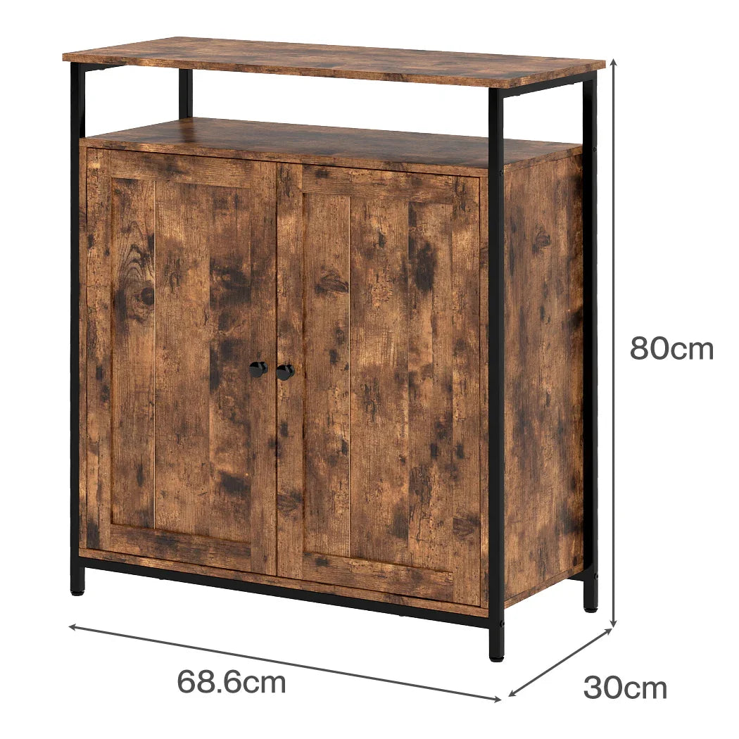 Levede Storage Cabinet Multipurpose Organiser Cupboard Adjustable Shelves-2050056773615882242