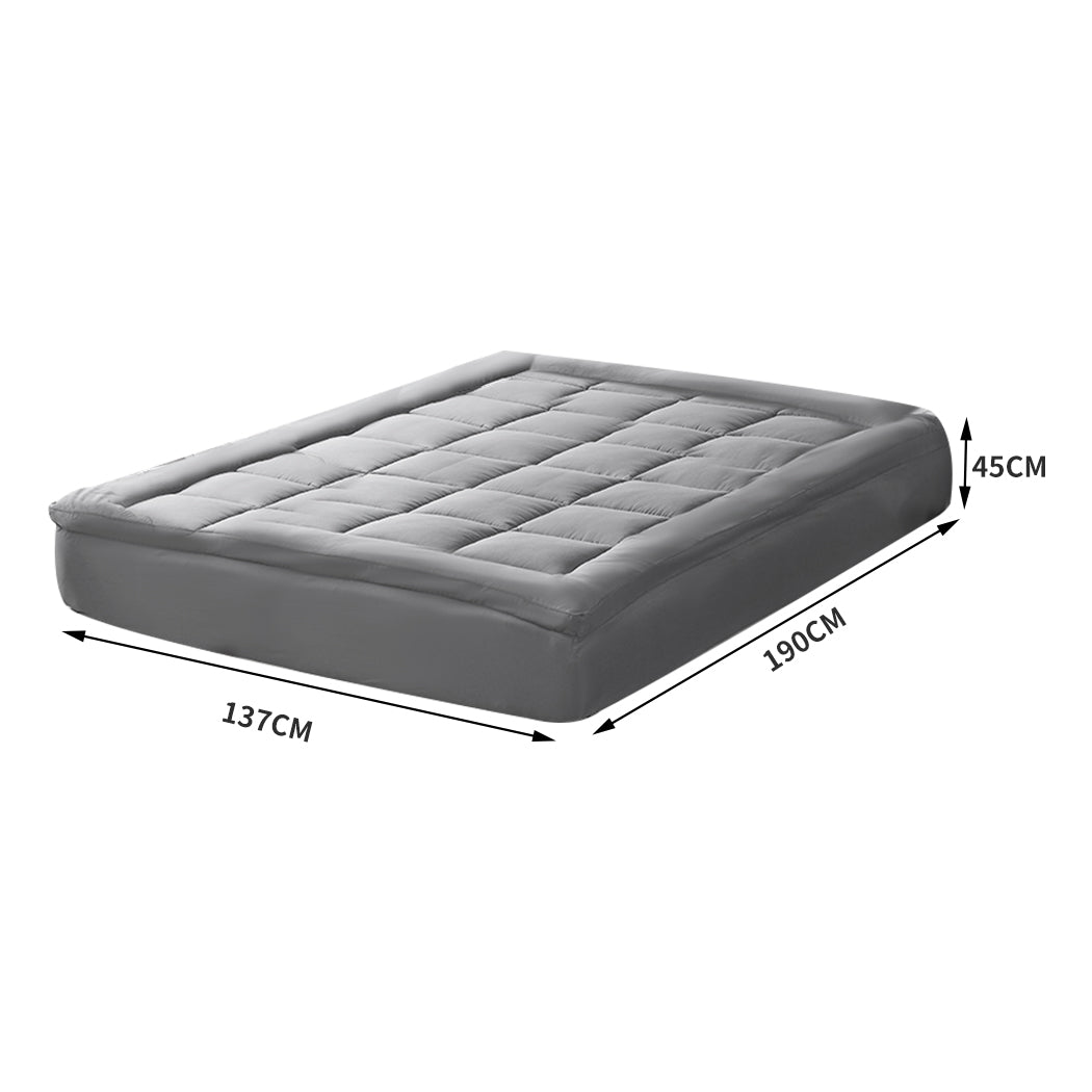 DreamZ Mattress Topper Bamboo Fibre Double-2006733097059618818