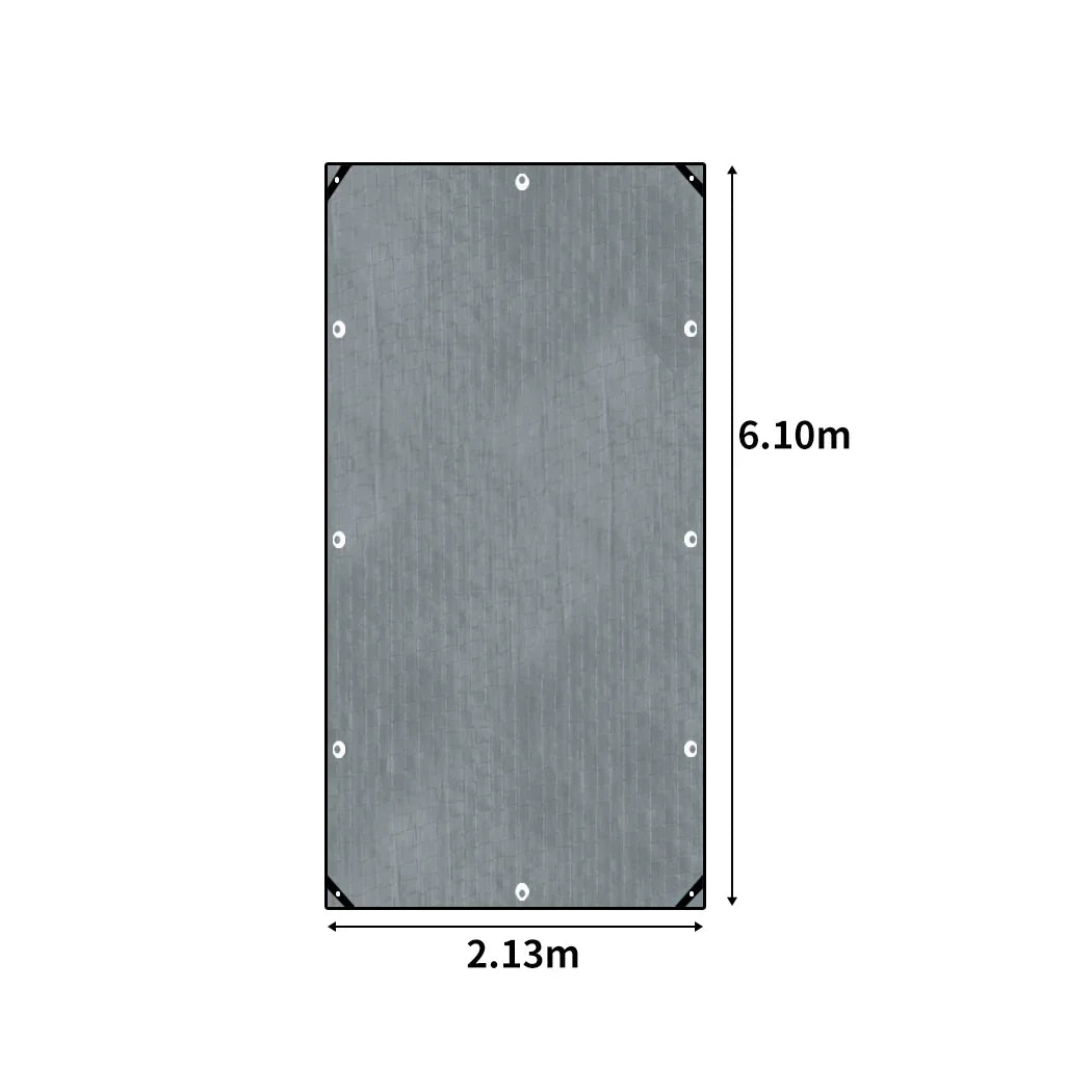 Manan Tarp Tarpaulin 200GSM Camping 2.13x6.1m-2018816693605896194