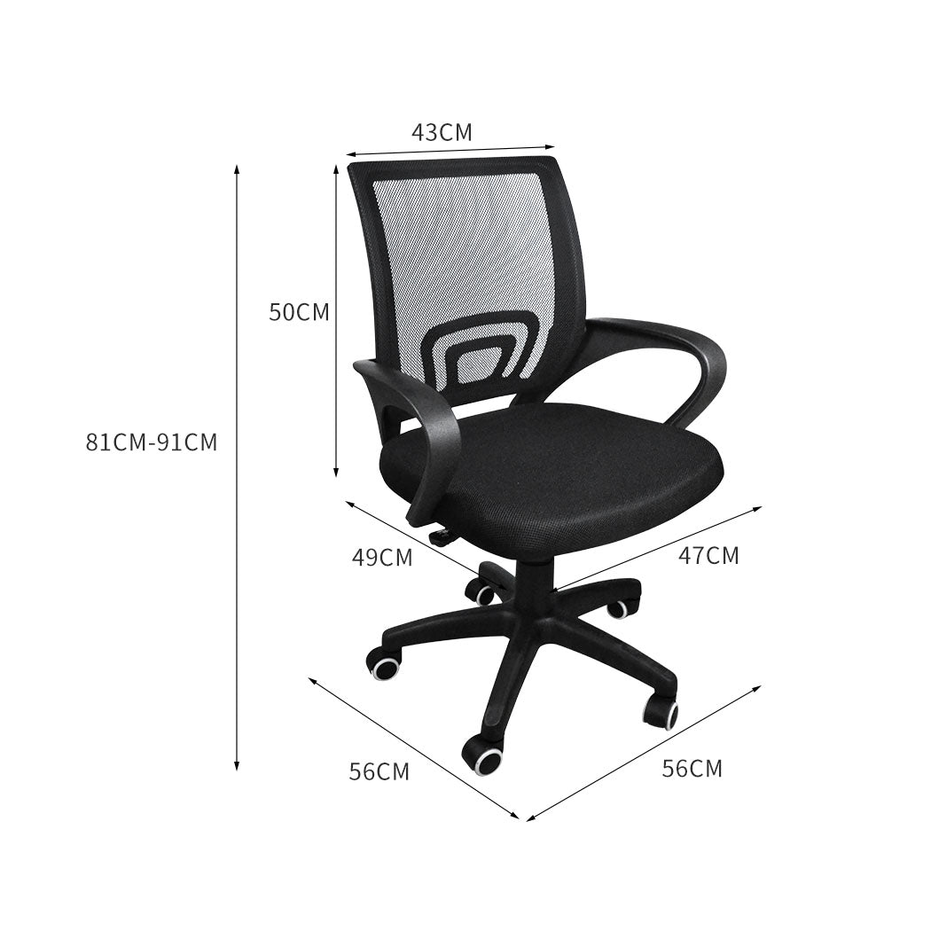 Levede Office Chair Gaming Computer Black-1864183518838525954